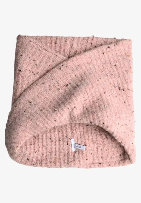 Loop-Schal mit Wollanteil und Melange-Muster neps rose fog melange Loop-Schal mit Wollanteil und Melange-Muster neps rose fog melange