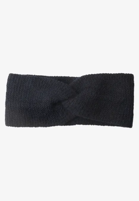 Stirnband in Melange-Optik dark navy blue Stirnband in Melange-Optik dark navy blue