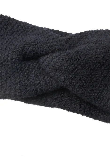 Stirnband in Melange-Optik dark navy blue Stirnband in Melange-Optik dark navy blue