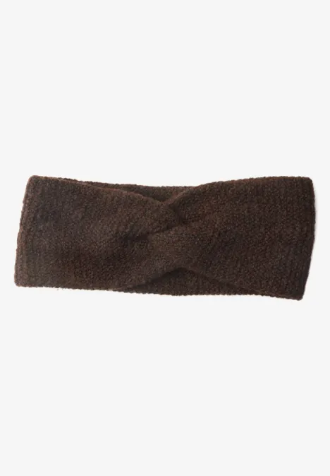Stirnband in Melange-Optik choco sauce brown melange Stirnband in Melange-Optik choco sauce brown melange