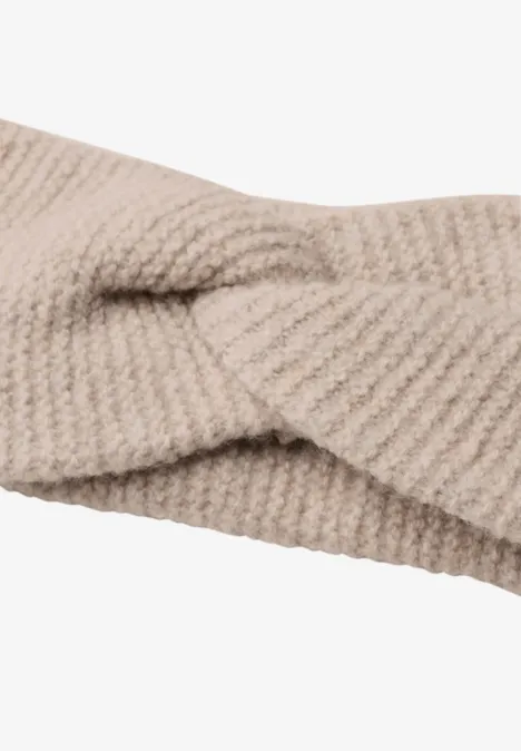 Stirnband in Melange-Optik powder beige melange
