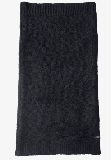 Loop-Schal in Melange-Optik dark navy blue Loop-Schal in Melange-Optik dark navy blue