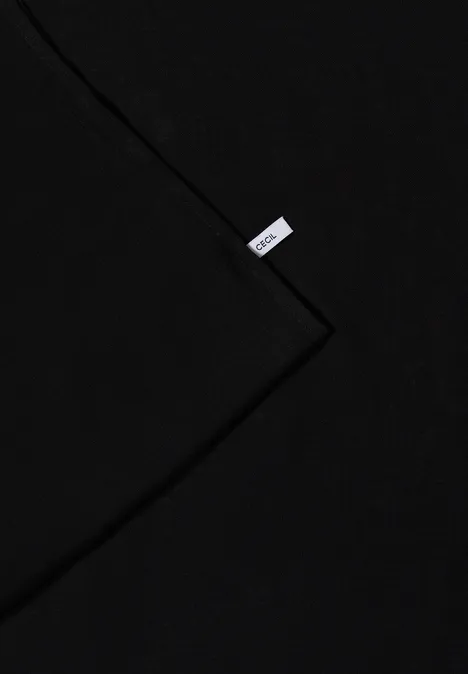 Effen Loop-sjaal Black Effen Loop-sjaal Black