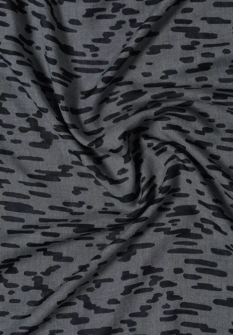 Loop-Schal im Ausbrenner-Look urban dark blue