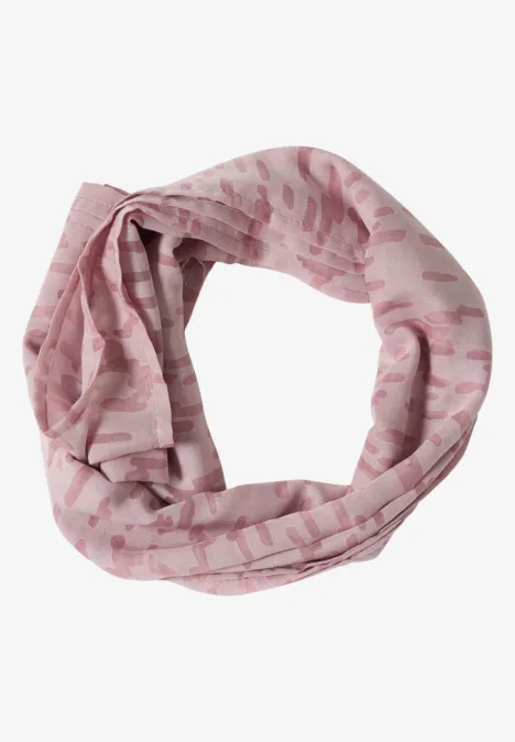 Loop-Schal im Ausbrenner-Look velvet rose