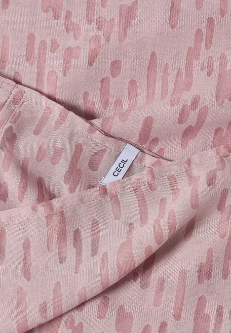 Loop-Schal im Ausbrenner-Look velvet rose