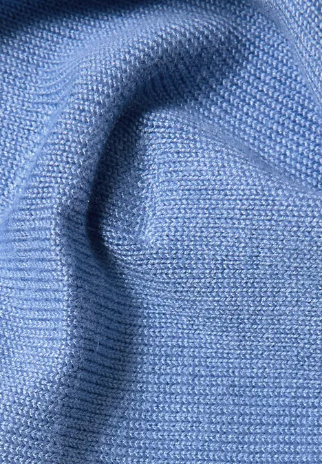 Dreieckstuch in Unifarbe north blue