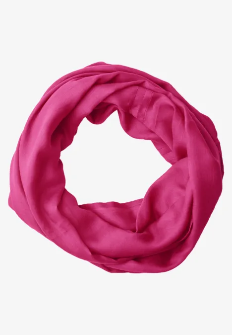 Effen Loop-sjaal pink flash Effen Loop-sjaal pink flash
