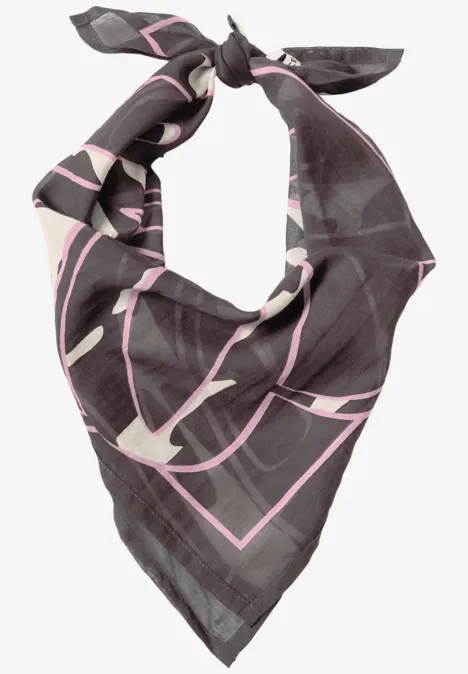 Bandana à imprimé tendance truffle brown