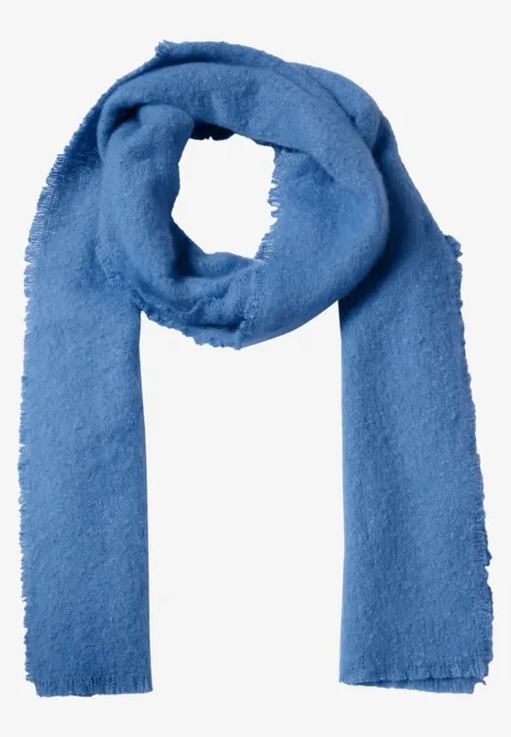 Kuscheliger Schal in Unifarbe north blue Kuscheliger Schal in Unifarbe north blue