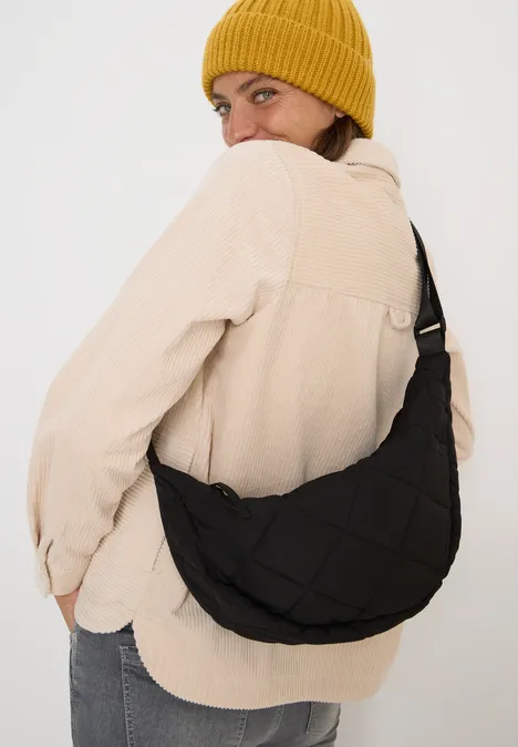 Tasche mit Steppmuster Black