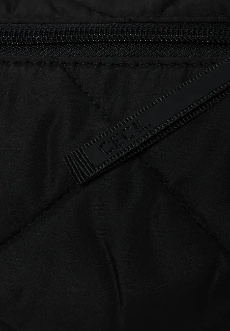Sac avec motif piqué Black