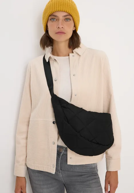 Sac avec motif piqué Black