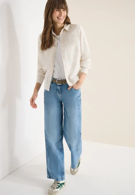 Ceinture avec motif léopard Black