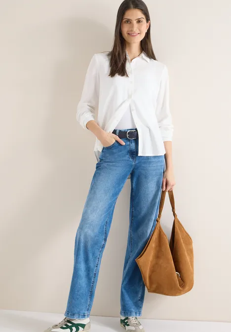 Suède-look riem suede deep blue Suède-look riem suede deep blue