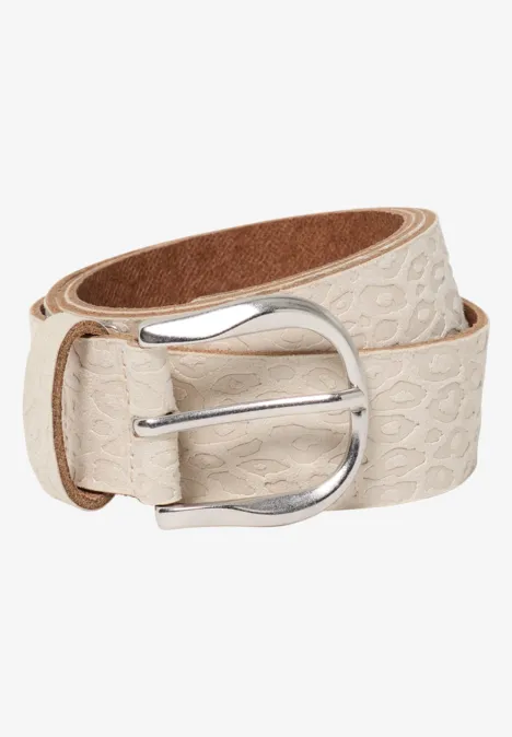 Suède-look riem suede light beige Suède-look riem suede light beige