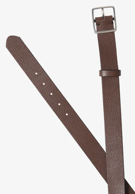 Ceinture Basic à boucle carrée Cacao Ceinture Basic à boucle carrée Cacao