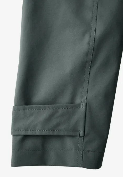 Softshell parka dusty green