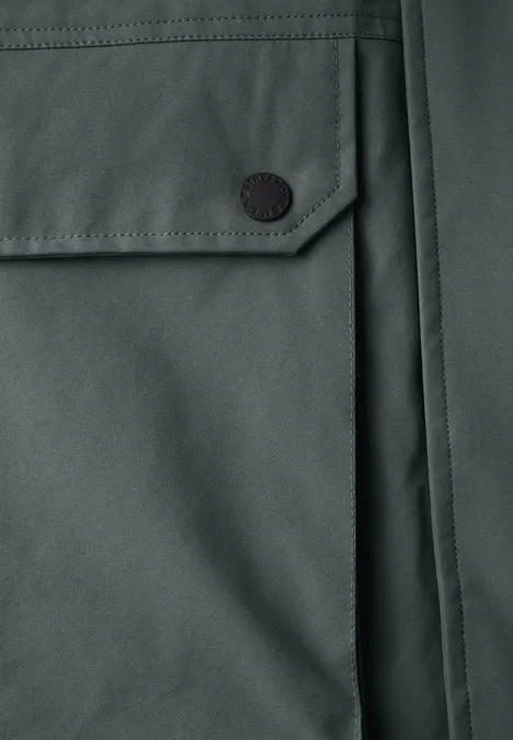 Softshell parka dusty green
