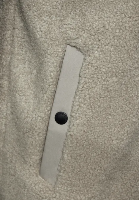 Veste softshell détails ours pure beige