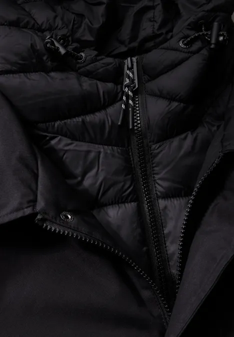 Winterjas midnight black