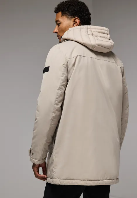 Winterjas pure beige