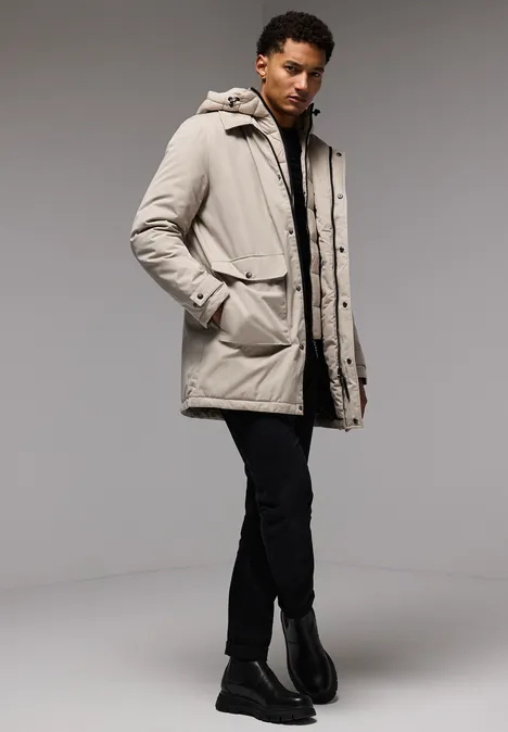 Winterjas pure beige