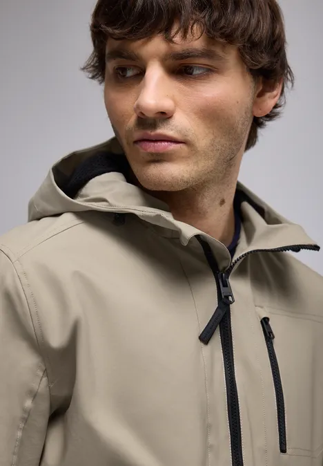 Softshell jas cloud beige