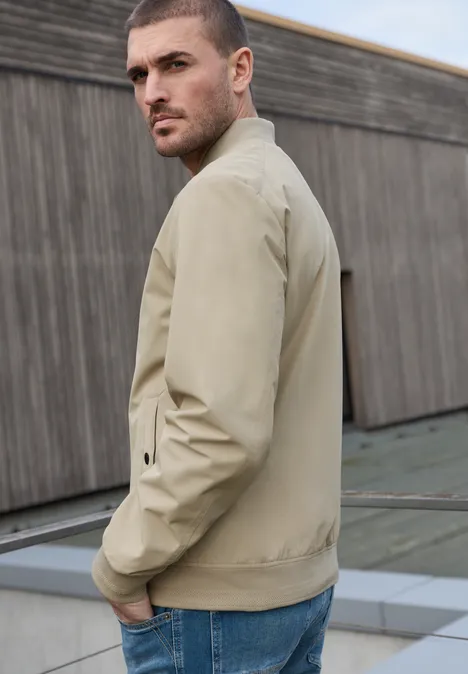 Robuuste blouson sandy beige