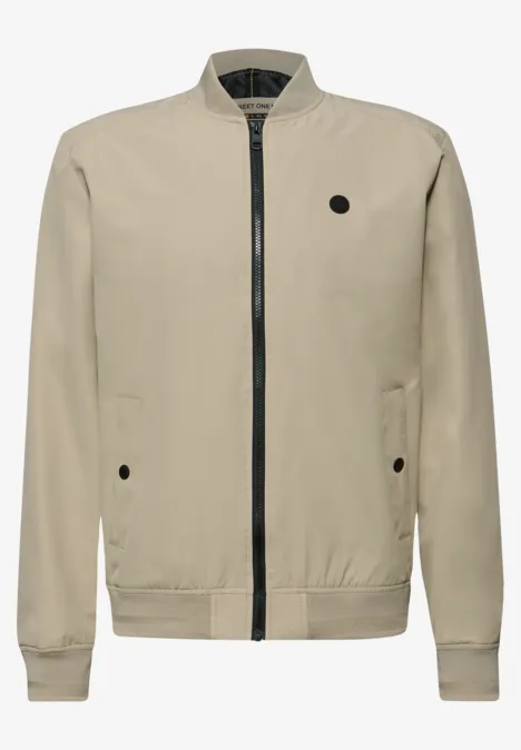 Robuuste blouson sandy beige