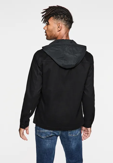 Blazer met capuchon Black