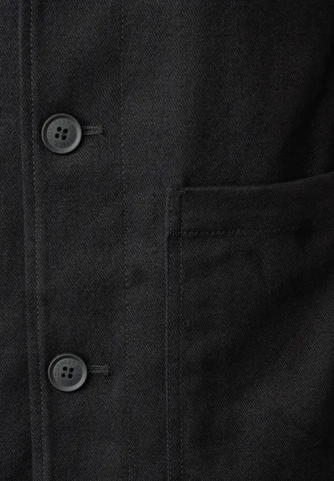 Blazer met capuchon Black