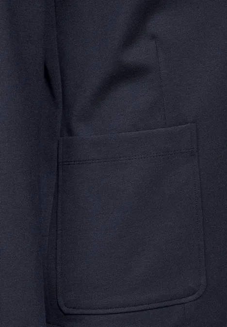 Heavy Jersey Blazer deep blue
