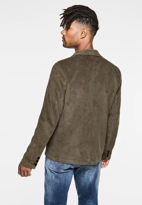 Corduroy jas mocha brown
