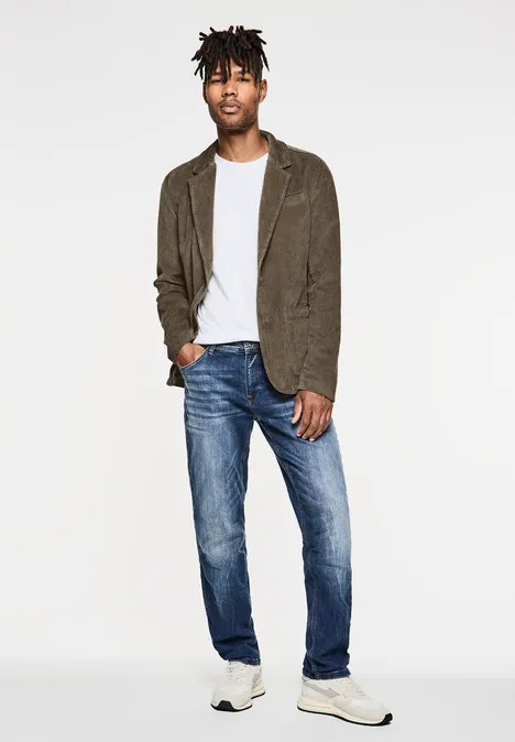Corduroy jas mocha brown