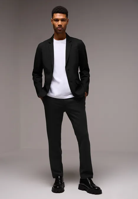 Jersey jas Black