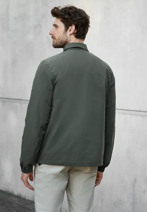 Super leichtes Overshirt dusty green