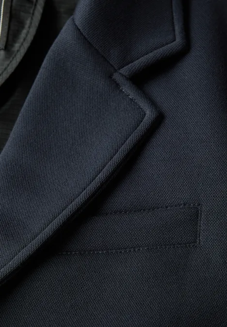 Piquée scuba-jack nightwalk blue