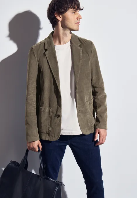 Cord Sakko mocha brown