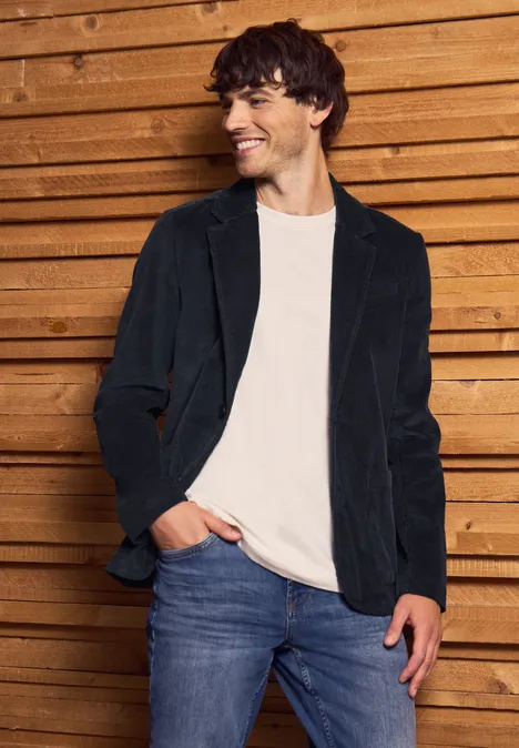 Cord Sakko nightwalk blue