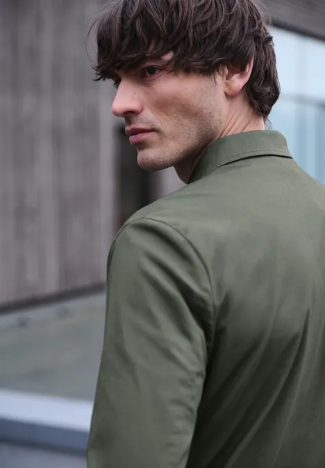 Blouson mit Zipper natural green