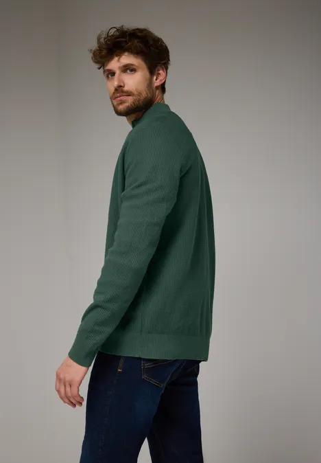 Veste structurée mineral green