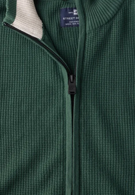 Veste structurée mineral green
