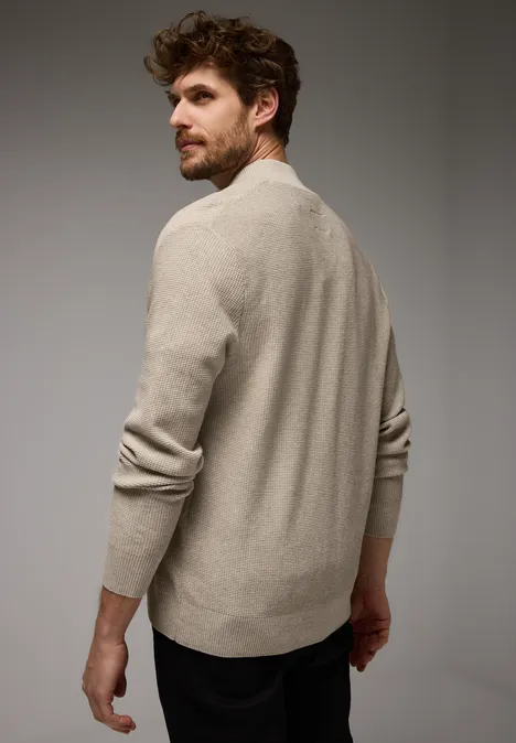 Veste structurée granite beige