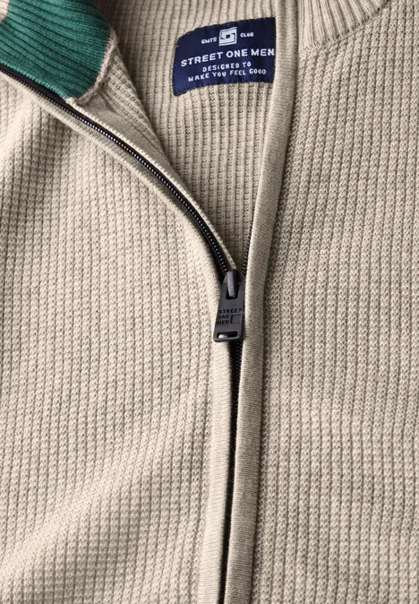 Veste structurée granite beige