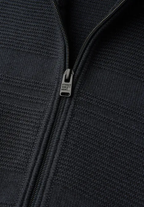 Veste en tricot à rayures nocturnal blue