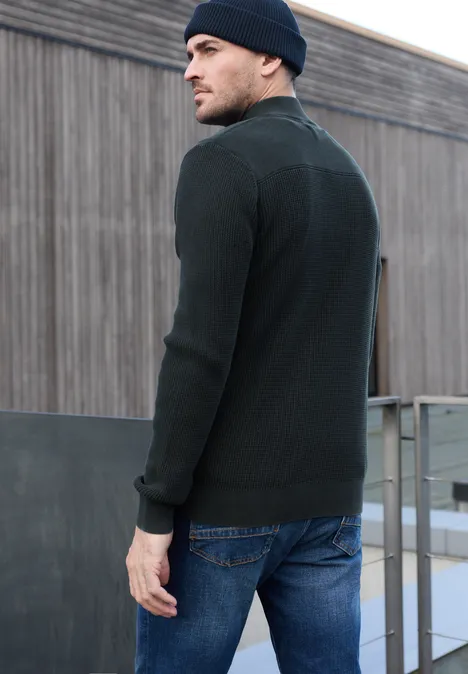 Veste look délavé dark ink blue