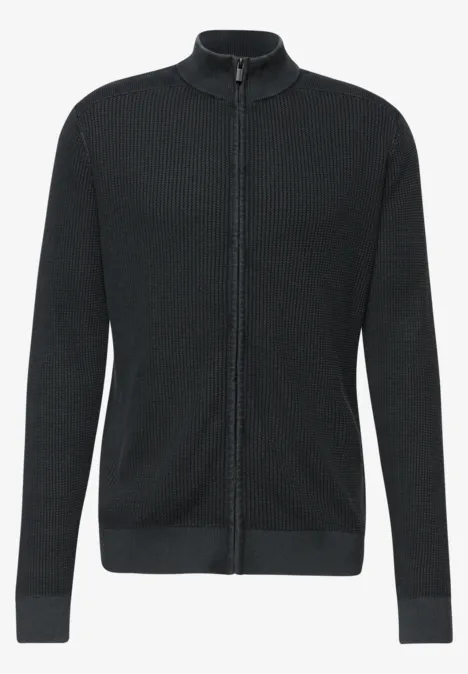 Veste look délavé dark ink blue