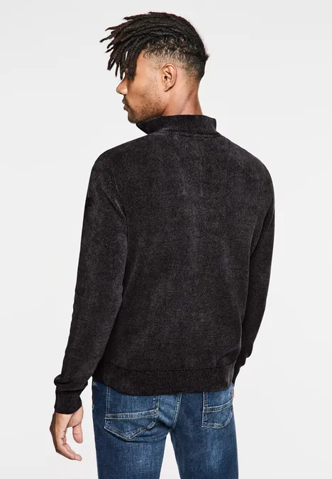Pull-over en tricot troyer Black