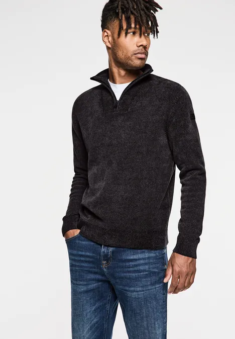 Pull-over en tricot troyer Black